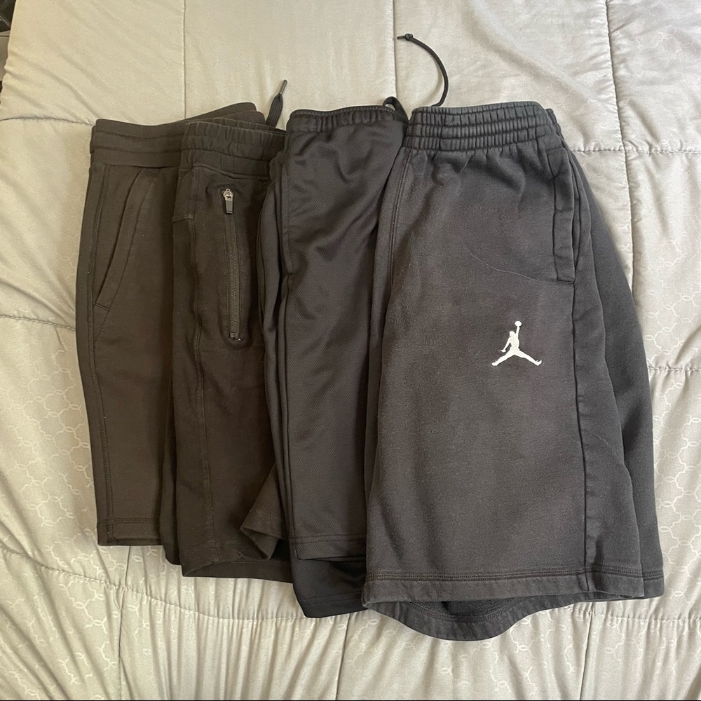 4 Black Shorts